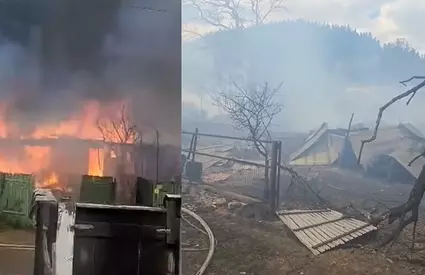 Un sat întreg din Vrancea a fost cuprins de foc! Ce se întâmplă cu familiile ale căror case au fost complet distruse: „Sunt și copii, sunt și bătrâni..”