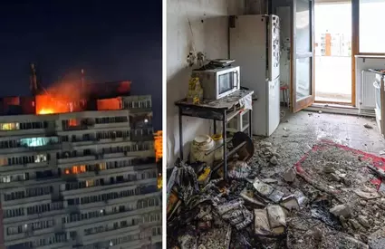 Când vor putea reveni acasă locatarii blocului lovit de dronă în Galaţi! Oameni vor fi ajutați de stat pentru reparaţia apartamentelor