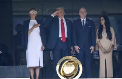 Melania Trump a făcut senzație la finala Mondialului Cluburilor. A sosit la stadion cu elicopterul