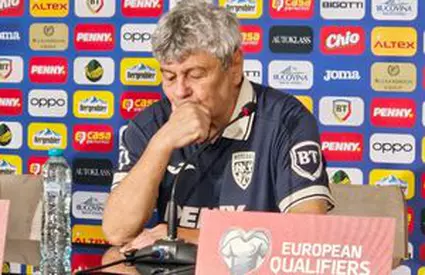 Lucescu a făcut praf doi „tricolori”, apoi s-a enervat și a plecat din conferință: „Mă tot frecați! Nici măcar nu l-am mai văzut”