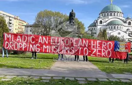 Scandal de proporții în Bosnia: „Interziceți românii pe stadion! Escortați-i afară din țară!” » De vină e un banner scandalos