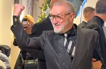 De pe TikTok, în viața reală. Gigi Becali a dat nas în nas cu manelistul Tzancă Uraganu și nu s-a putut abține