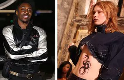 Trei vedete din Premier League au asistat la cea mai provocatoare defilare din cadrul Săptămânei Modei de la Londra