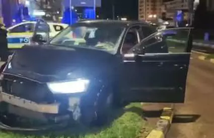 Aflat într-o stare avansată de ebrietate, căpitanul echipei din România a produs un accident grav în centrul orașului!