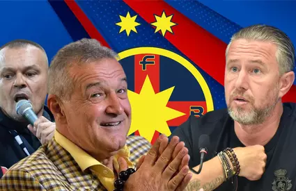 Reghecampf în locul lui Baciu la FCSB? Propus de liderul galeriei, Gigi Mustață, Reghe reacționează pentru FANATIK: „Iubesc echipa asta!”. Exclusiv
