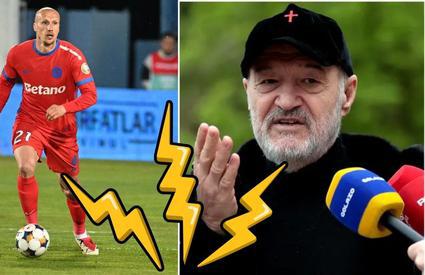 Gigi Becali – Vlad Chiricheș, schimb dur de replici după Farul – FCSB 2-3: „Băi, fii demn! Te faci de râs!” / „E greu să îmi spună ce am de făcut!”