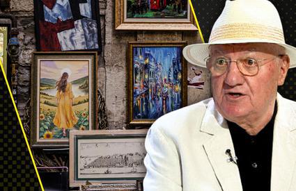 Cum a ajuns Mitică Dragomir să aibă expoziții de pictură: “Am vândut tablouri de zeci de mii dolari! Mi-am luat si țepe”