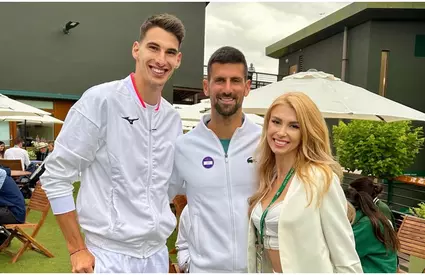 Andreea Bălan, imagine surpriză cu Novak Djokovic: ”A fost o onoare să-l întâlnesc pe cel mai mare din toate timpurile”