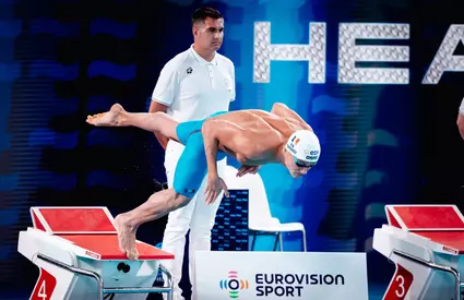 LIVE /  Calificarea în finală, aproape de start! David Popovici la 100 m liber, semifinale LIVE la CE de natație Paris 2026. Cine transmite evenimentul la TV
