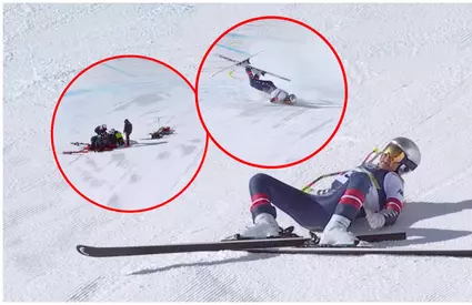 Lindsey Vonn, accidentare „horror” la Jocurile Olimpice de iarnă! Care este starea de sănătate a schioarei americane. Update