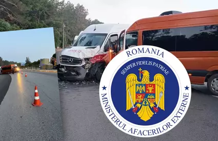 Ce se întâmplă cu românii implicați în accidentul de coșmar din Turcia. Microbuzul în care se aflau, izbit frontal de o altă mașină. Precizări de la MAE
