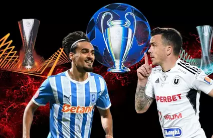 Cum se schimbă calculele în SuperLiga după calificarea Universității Craiova în finala Cupei României Betano. Cine merge în cupele europene. Toate scenariile