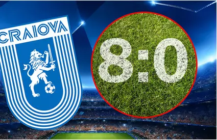 Atenție Craiova, adversarul din Liga Campionilor a marcat de 8 ori în ultimul meci