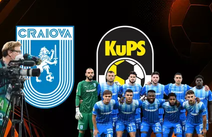 Câți bani primește Universitatea Craiova pentru drepturile tv ale meciului retur cu KuPS. Exclusiv