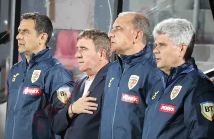 Cum a trăit Gică Hagi imnul României la revenirea la echipa națională. Foto