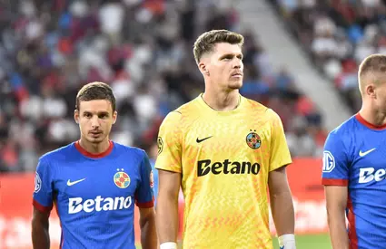 FCSB a anunțat ce se întâmplă cu Ștefan Târnovanu după gafele cu Auda! Decizie de ultimă oră