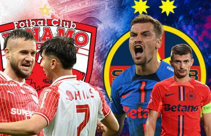 Wyscout și Opta au dat verdictul înainte de Dinamo – FCSB. Aici se poate decide derby-ul pentru Europa!
