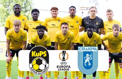 Atenție, Universitatea Craiova! KuPS, mai periculoasă decât o arată cifrele Transfermarkt. Care sunt punctele forte ale finlandezilor