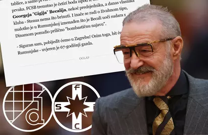 Cum l-a descris presa din Croația pe Gigi Becali înainte de Dinamo Zagreb – FCSB