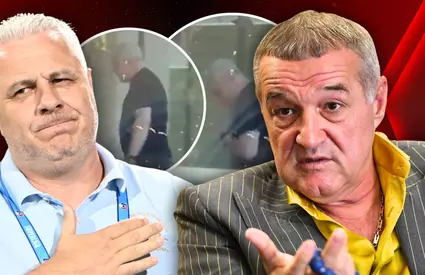 Marius Șumudică, la biserică cu Gigi Becali: „De unde aveți imaginile astea?”. Au vorbit 15 minute! Video exclusiv