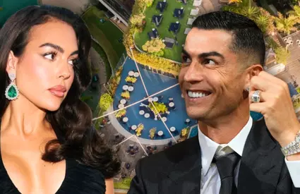 Așa arată locul de poveste ales de Cristiano Ronaldo și Georgina Rodriguez pentru nuntă. 6 piscine și camere de peste 1000 de lire pe noapte. Foto