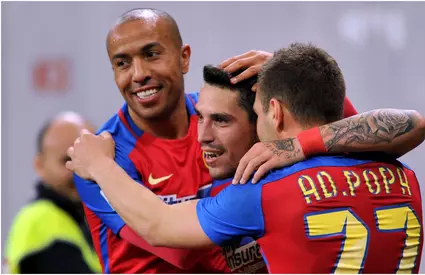 Fostul jucător de la FCSB, lângă Gianni Infantino la Franţa – Maroc 2-0. Foto