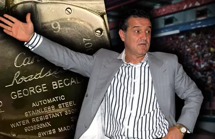 Fotografie de colecție cu ceasurile de 200.000 de euro pe care Gigi Becali le-a oferit cadou fotbaliștilor de la FCSB: „Nu o să-l vând niciodată!”. Foto exclusiv