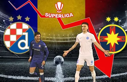 Cum arată clasamentul coeficienților UEFA după Dinamo Zagreb – FCSB 4-1. Lovitură pentru tot fotbalul românesc! Ce șansă ratează SuperLiga