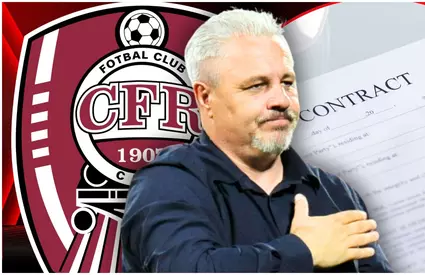 Contractul lui Marius Șumudică la CFR Cluj poate fi reziliat în orice moment: „Asta spune legea!”