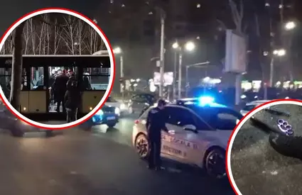 Bătaie generală într-un autobuz STB! Arsenal incredibil folosit: „A fost un haos”. Video
