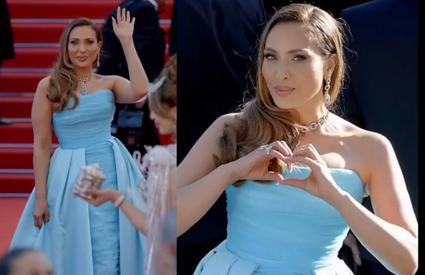 Imagini virale de la Cannes! Cum a apărut Iulia Vântur pe covorul roșu. Toți s-au uitat la ea!
