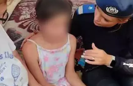 Mărturia Andreei, fetiţa găsită după 3 zile de căutări în Bacău: "Am fost în parc, apoi la o fetiţă acasă"