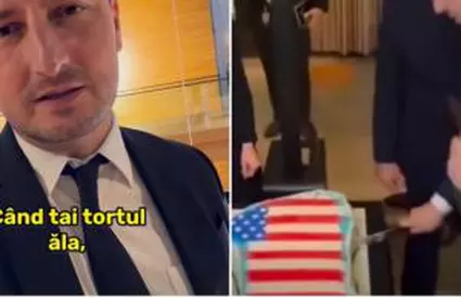 "Să-ți stea în gât tortul!" Reacția lui Nicu Ștefănuță după gestul lui George Simion în timpul vizitei în SUA