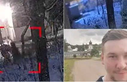 Momentul în care Iulian cade secerat la pământ. Filmul tragediei din Botoşani