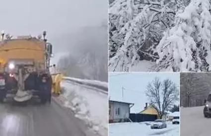 100.000 de oameni, în frig şi întuneric din cauza ninsorilor. Avertizările de vreme rea, extinse în toată ţara
