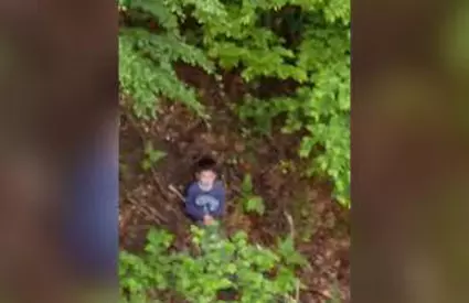 A fost găsit băieţelul de 5 ani, dat dispărut de trei zile în Sibiu. Imagini din elicopter