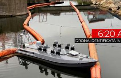 ANIMAŢIE. Traseul parcurs de drona maritimă, cu 500 kg de explozibil. Tragedie uriaşă, evitată doar din noroc