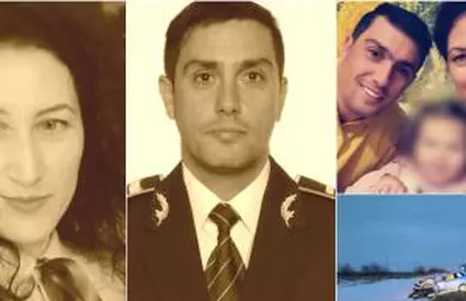 "Cei buni ajung la Dumnezeu". Durere și lacrimi pentru Dan și Cătălina, părinții morți în accident