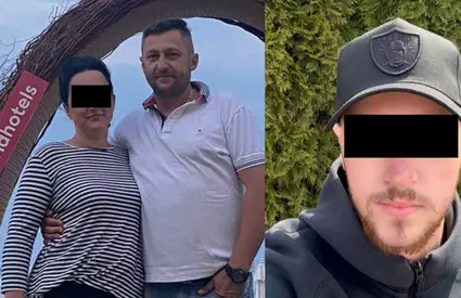 Scena sfâșietoare cu soția polițistului din Piatra Neamț, ucis de propriul fiu. S-a așezat pe jos, la căpătâiul lui, împietrită de durere