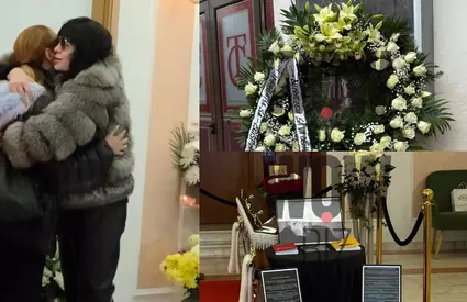 Mariana Moculescu și-a făcut apariția la priveghiul lui Horia Moculescu, chiar dacă anunțase că nu va participa! Preț de câteva momente, a dat la o parte toate neînțelegerile și și-a îmbrățișat fiica