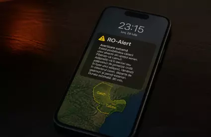RO-Alert de 90 de minute în Tulcea și Galați după o țintă la granița cu Ucraina