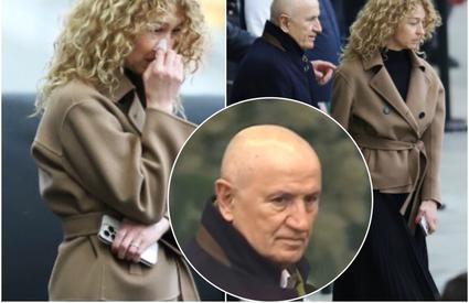 George Copos și noua soție, în lacrimi la funeraliile lui Mircea Lucescu. Cine este femeia cu 26 de ani mai tânără, care l-a făcut iar tătic pe omul de afaceri. Care e povestea lor, ascunsă atâția ani