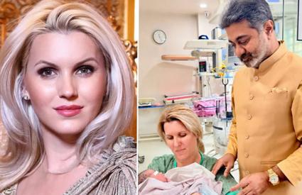 Cea mai bogată româncă din lume a născut al treilea copil: „Prin harul lui Dumnezeu, mama și bebelușul sunt sănătoși”. Cu ce se ocupă, de fapt, Anca Verma și cine este soțul ei / FOTO