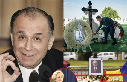 Neașteptat cine a venit la cimitir, la parastasul de un an pentru Ion Iliescu! Toți cei prezenți au reacționat imediat când l-au văzut! E vorba de un nume cunoscut! Ce s-a văzut în imagini!
