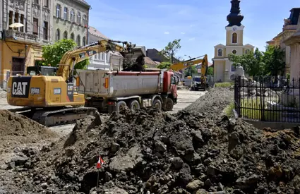 Buldozerele au intrat în centrul Timișoarei! Zona se schimbă