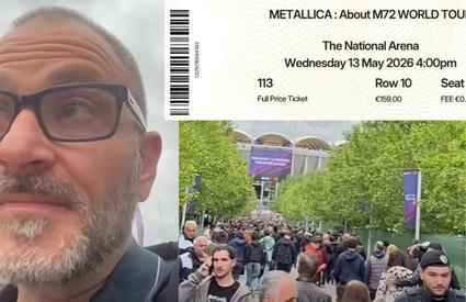 Fostul șef ANPC a luat „țeapă” cu biletul la concertul Metallica