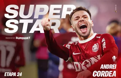 Imaginea revirimentului lui CFR Cluj. Andrei Cordea este (din nou) jucătorul etapei