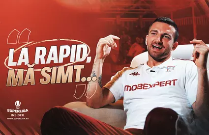 Lars Kramer, olandezul crescut la Ajax care se simte „acasă” la Rapid