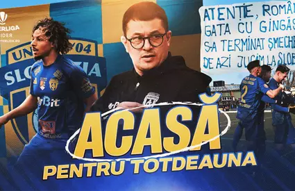 „Aici e Slobozia!” Cum s-a trăit primul meci din istoria Unirii în Superliga pe noul stadion