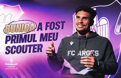 Golgheterul Argeșului a fost ”descoperit” de bunica lui: „Primul meu scouter”